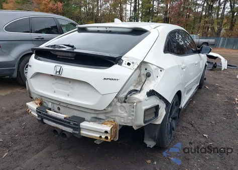 2017 Honda Civic Sport from USA, damaged, VIN SHHFK7G49HU219959
